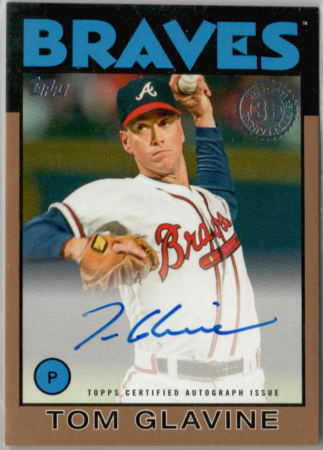 Tom Glavine [Gold] #86A-TG