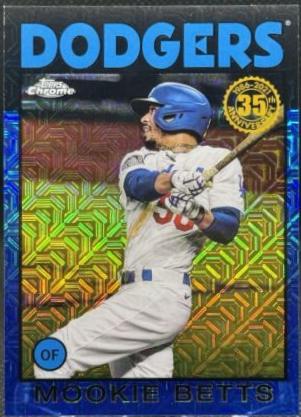 Mookie Betts [Blue] #86TC-13