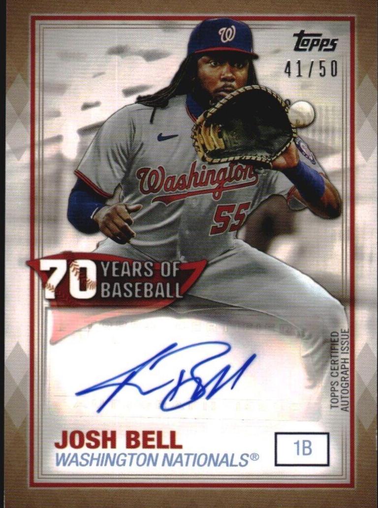Josh Bell [Gold] #70YA-JB