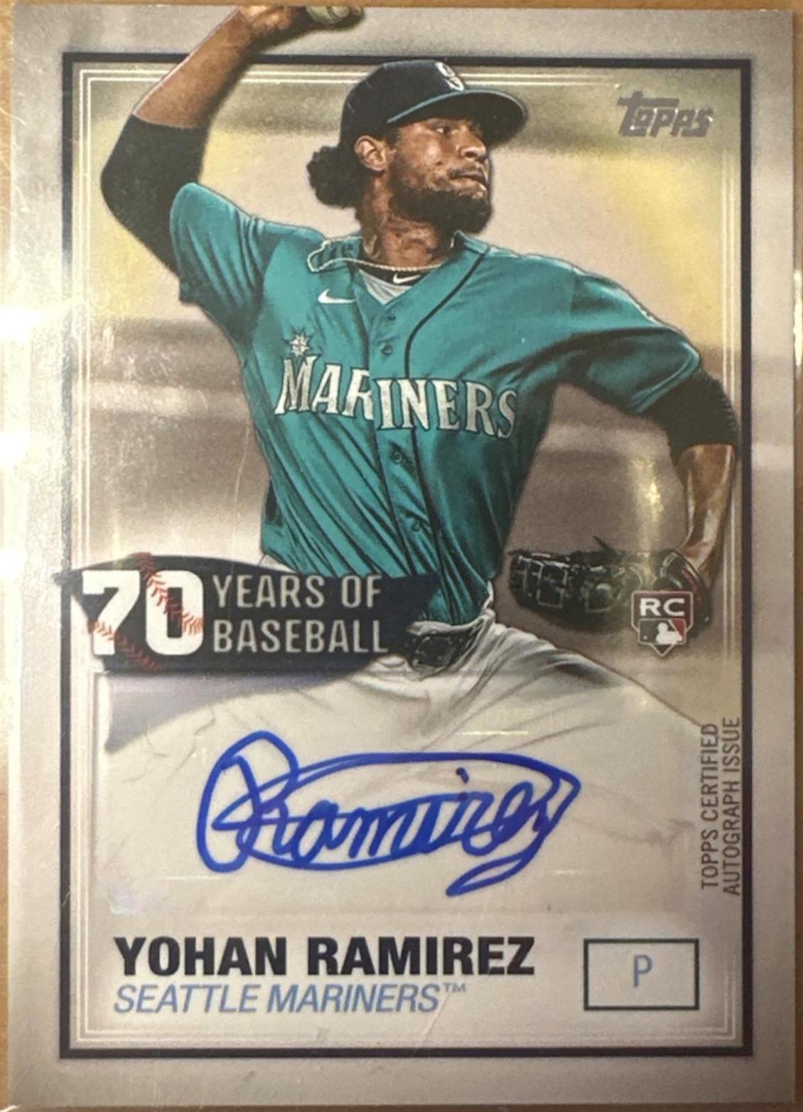 Yohan Ramirez #70YA-YR