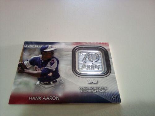 Hank Aaron #70LP-HA