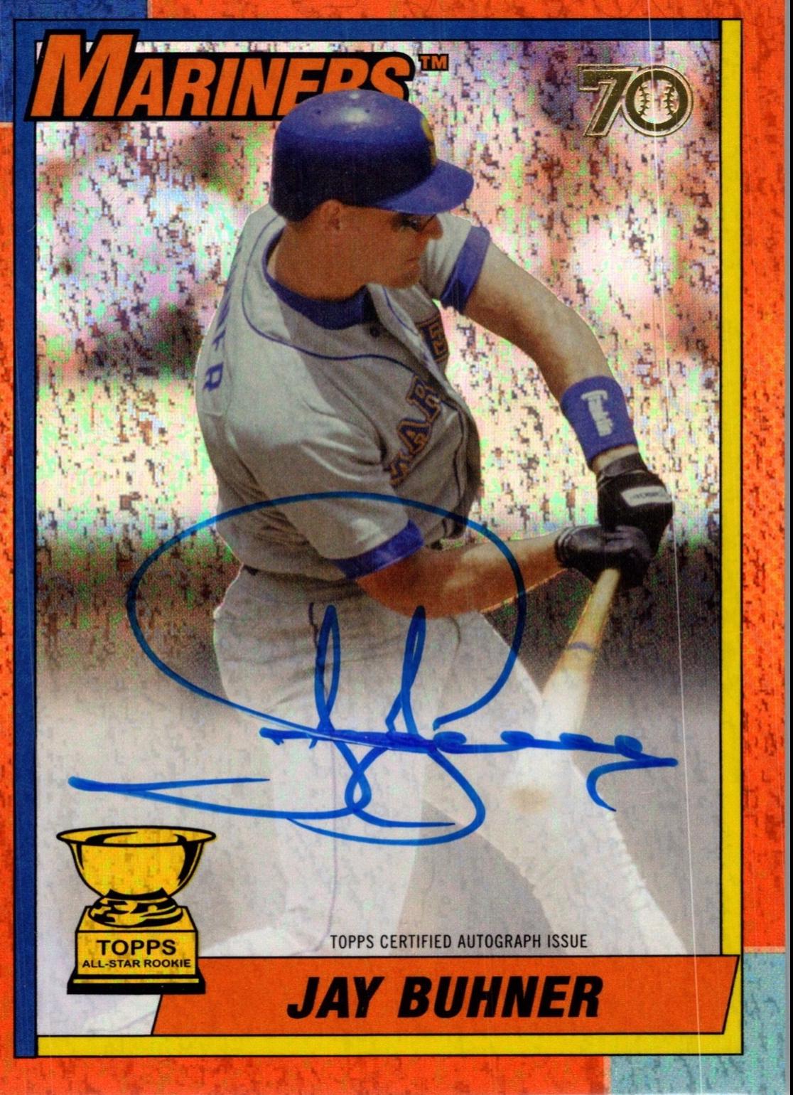 Jay Buhner [Orange Holofractor] #LCA-JB