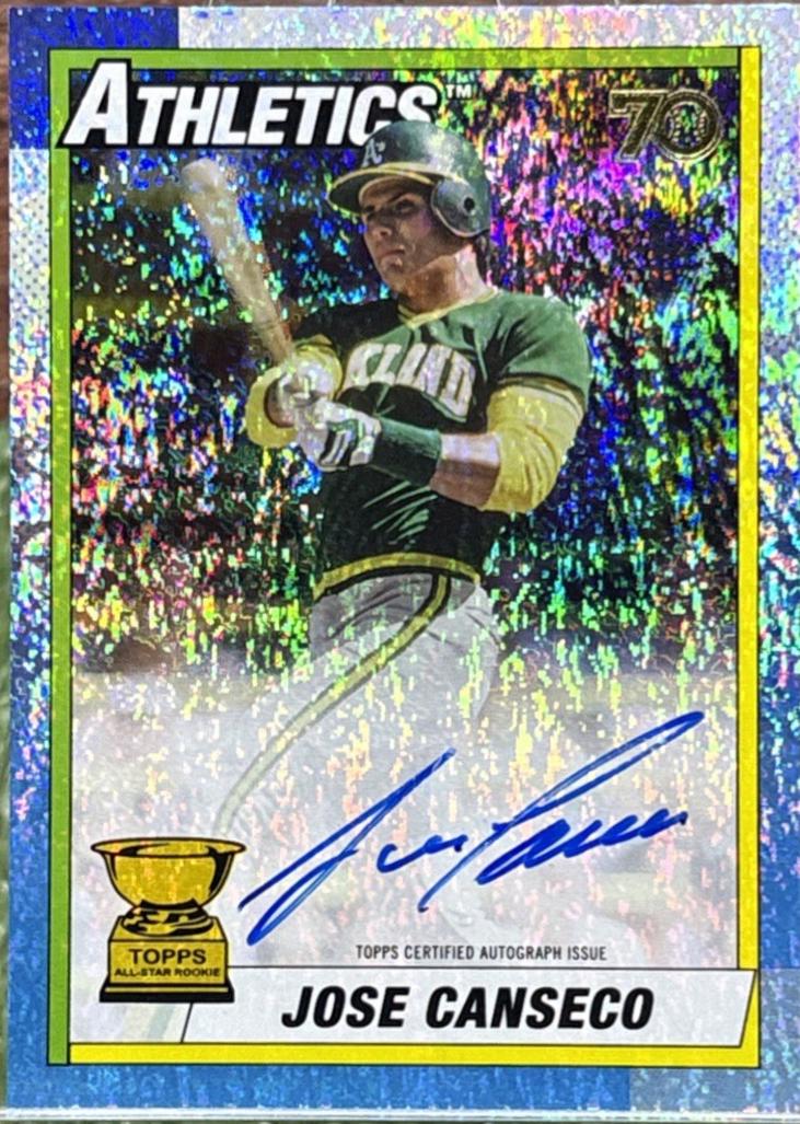 Jose Canseco [Orange Holofractor] #LCA-JC
