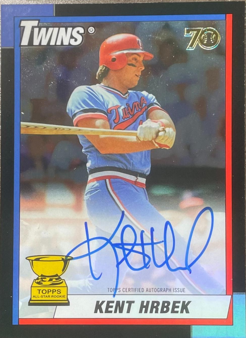 Kent Hrbek [Black Foil] #LCA-KH