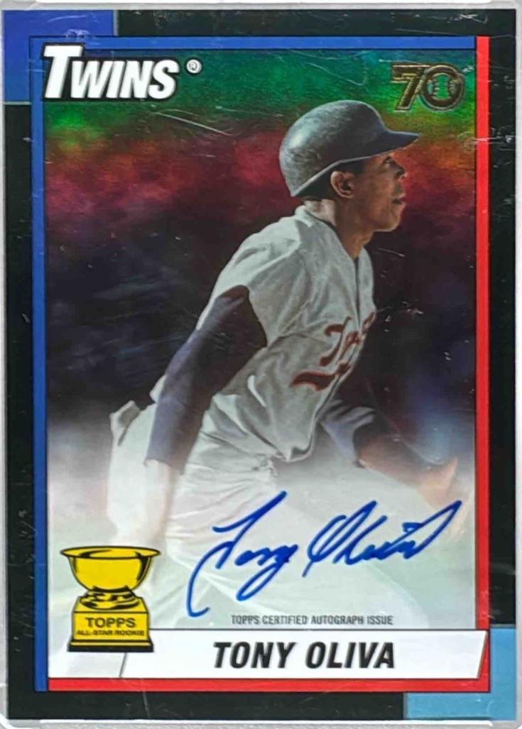 Tony Oliva [Black Foil] #LCA-TO