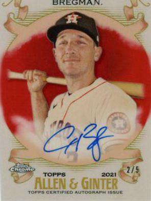 Alex Bregman [Red Refractor] #AGA-ABR