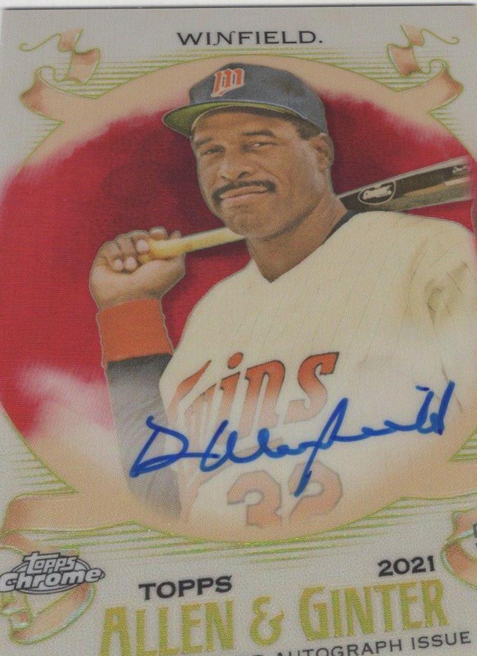 Dave Winfield [Red Refractor] #AGA-DW