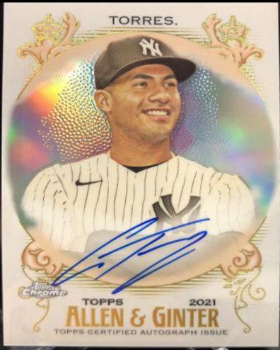 Gleyber Torres [Orange Refractor] #AGA-GT