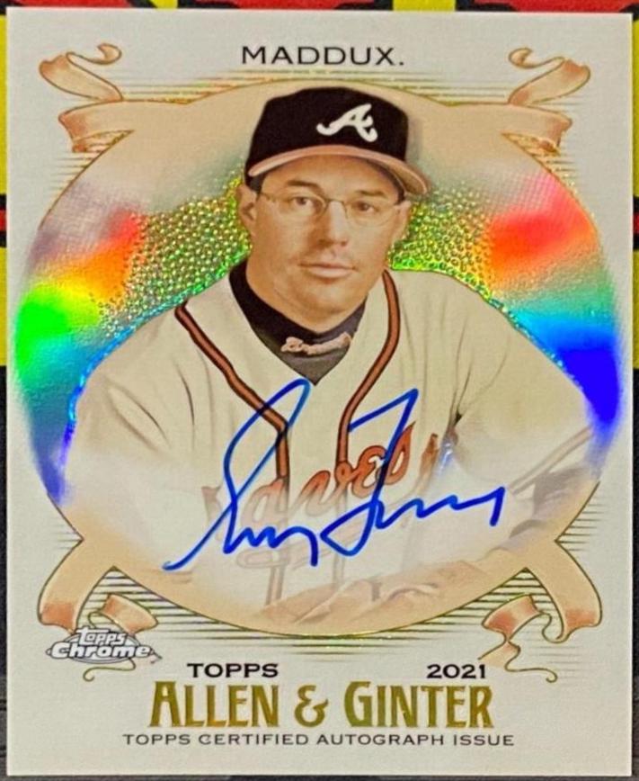 Greg Maddux #AGA-GM