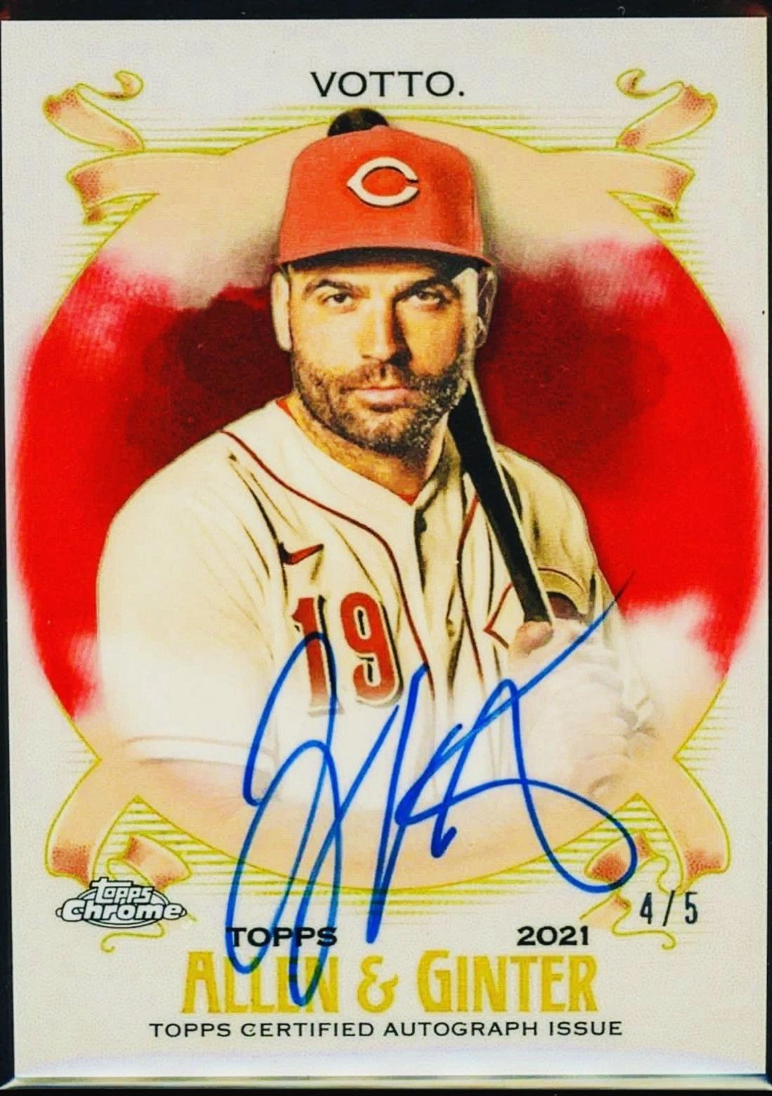 Joey Votto [Red Refractor] #AGA-JV