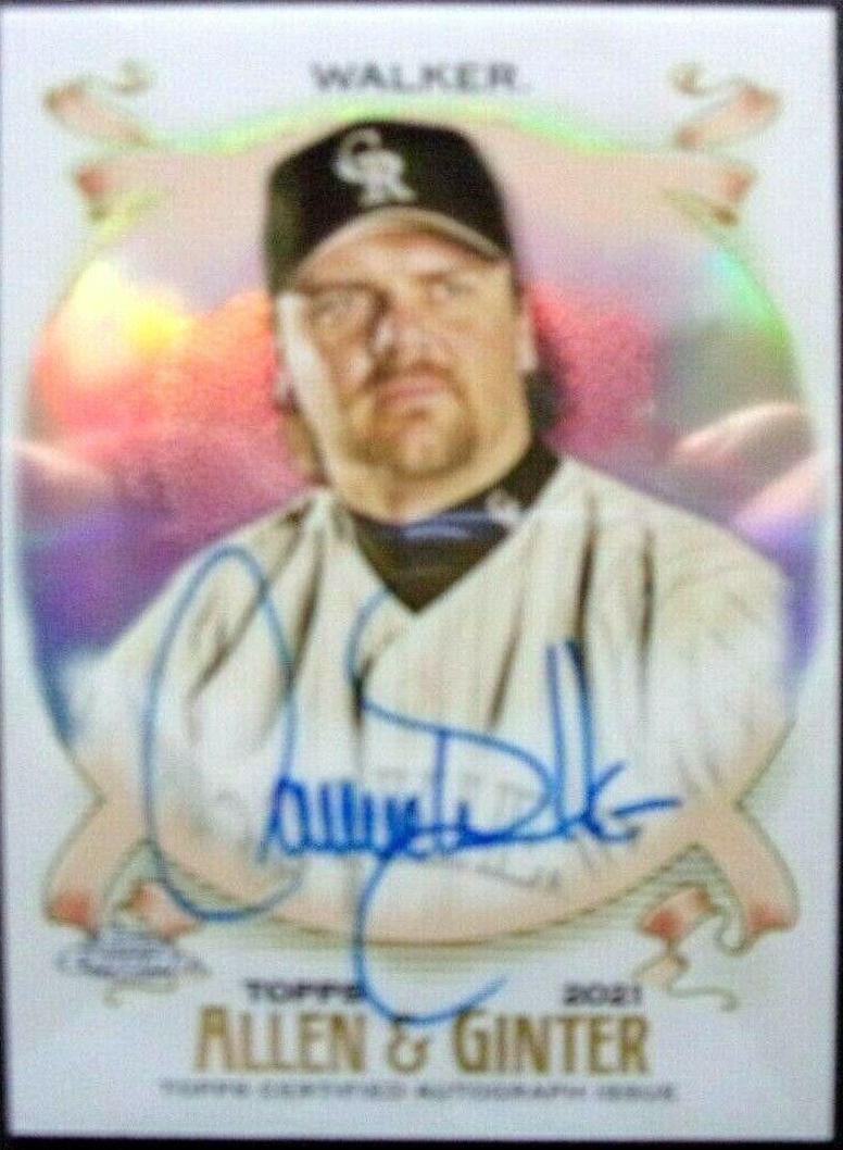 Larry Walker #AGA-LW