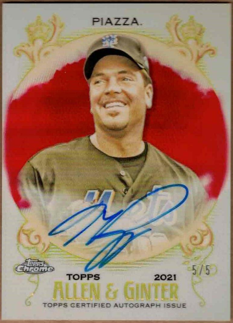 Mike Piazza [Red Refractor] #AGA-MP