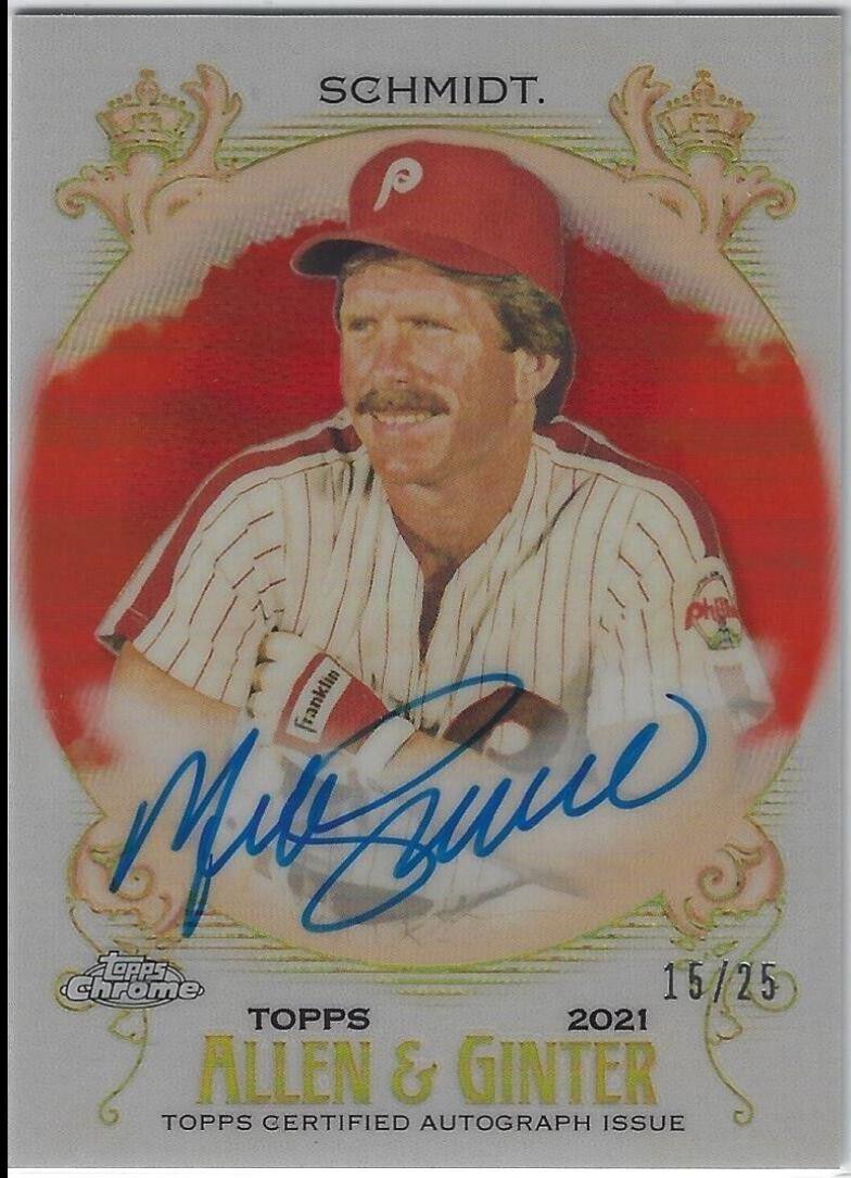 Mike Schmidt [Orange Refractor] #AGA-MS