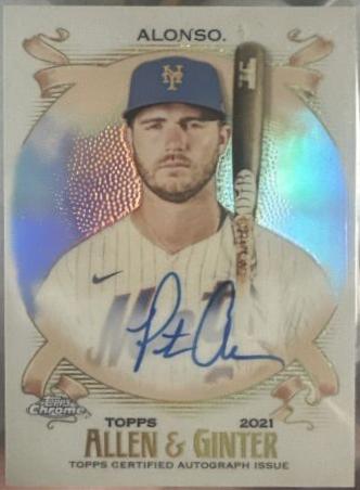 Pete Alonso [Orange Refractor] #AGA-PA