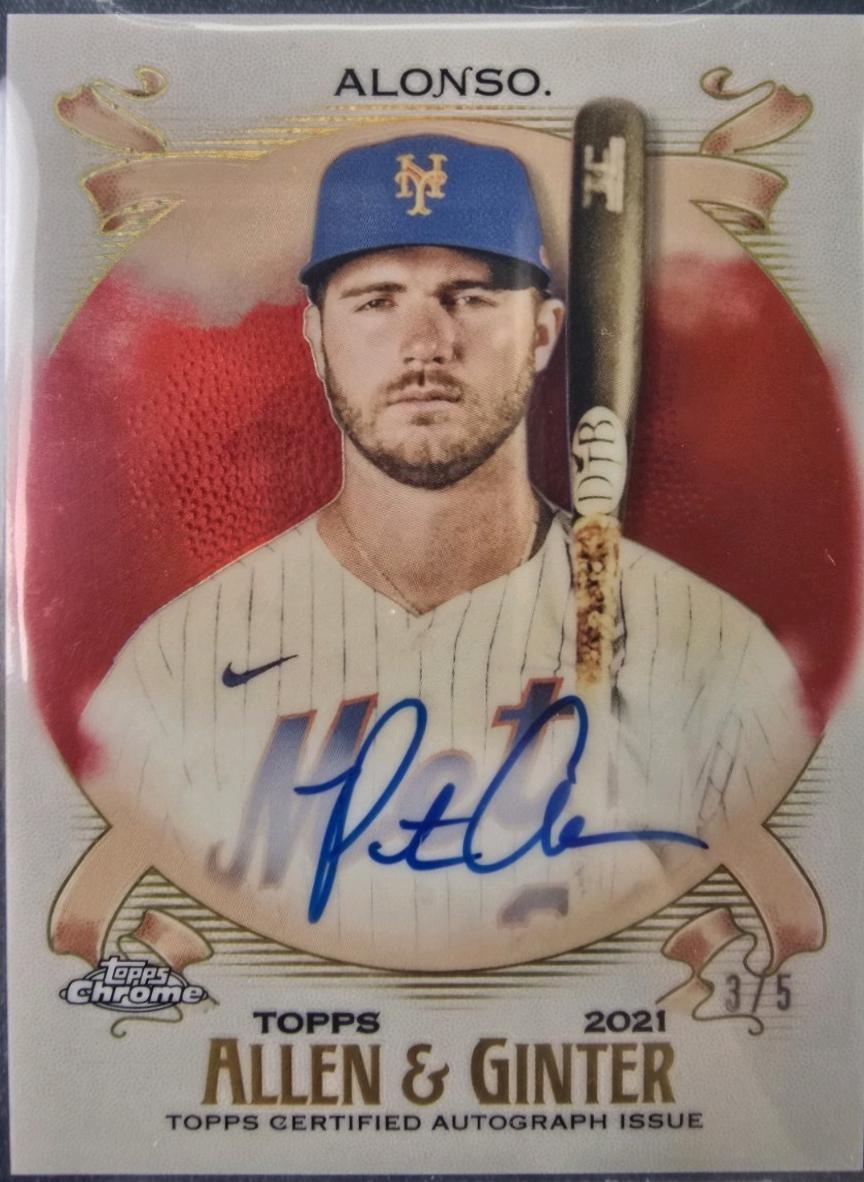 Pete Alonso [Red Refractor] #AGA-PA