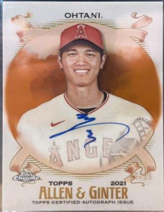 Shohei Ohtani [Orange Refractor] #AGA-SO