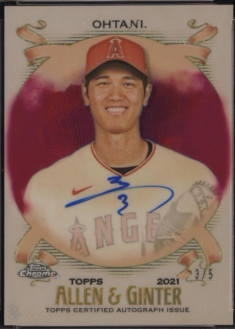 Shohei Ohtani [Red Refractor] #AGA-SO
