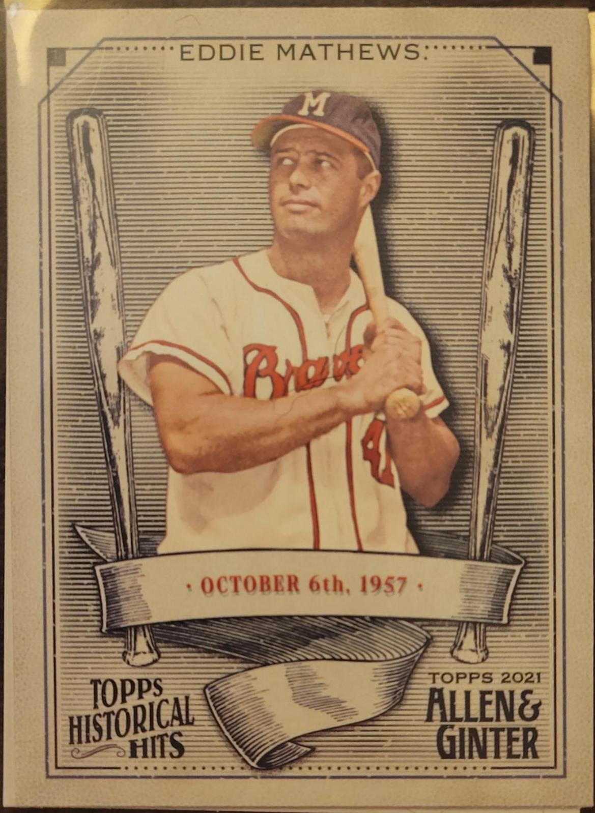 Eddie Mathews #HH-46