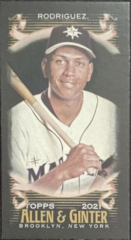 Alex Rodriguez [Mini Black] #18