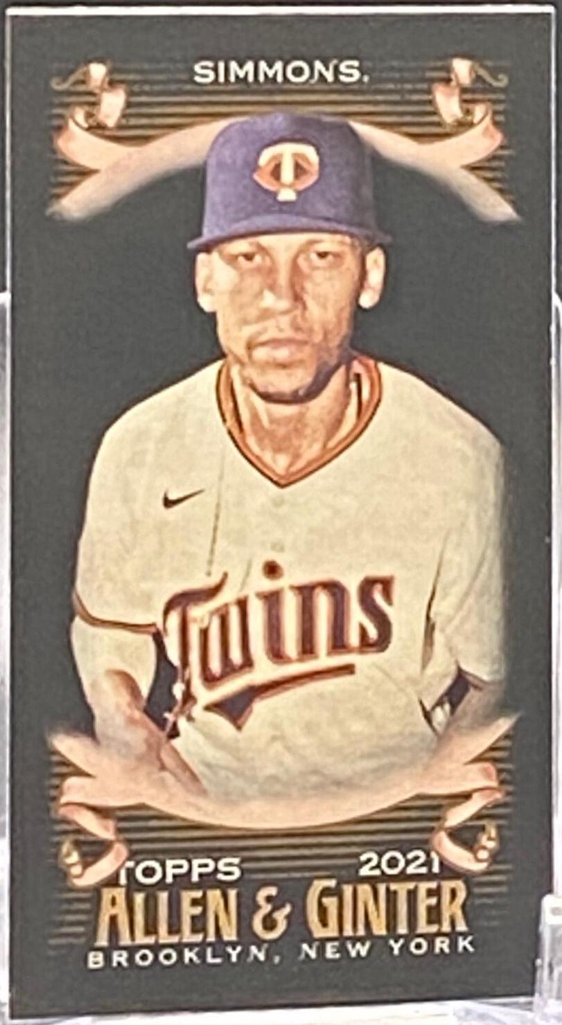 Andrelton Simmons [Mini Black] #200