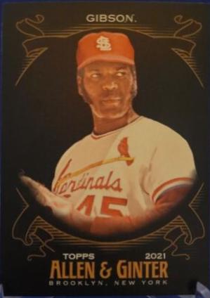 Bob Gibson [Mini Black] #81