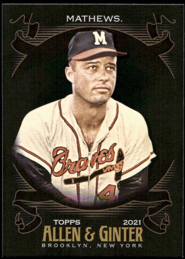 Eddie Mathews [Mini Black] #93