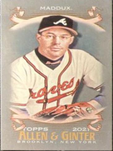 Greg Maddux [Mini Black] #7
