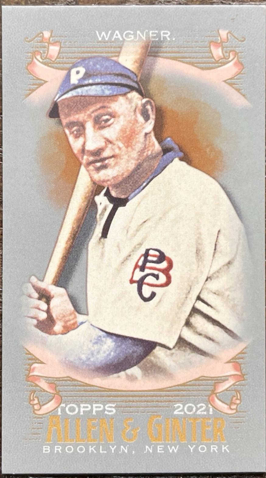 Honus Wagner [Mini Black] #106