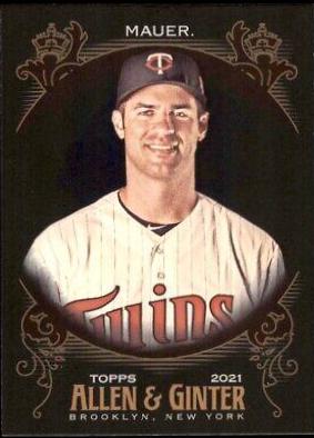 Joe Mauer [Mini Black] #132