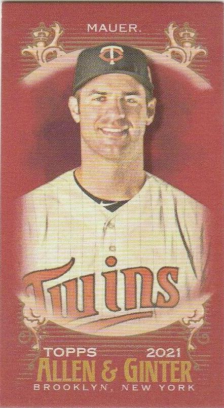 Joe Mauer [Mini Red] #132