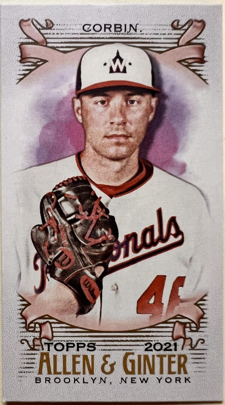 Patrick Corbin [Mini Black] #345