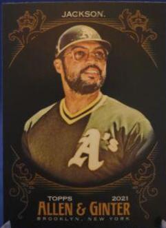 Reggie Jackson [Mini Black] #46