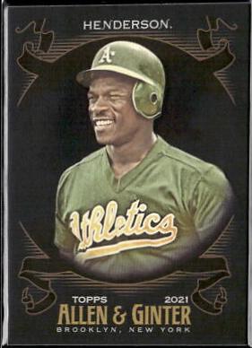 Rickey Henderson [Mini Black] #30