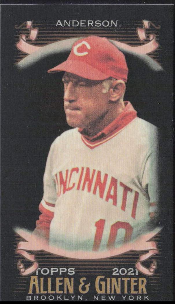 Sparky Anderson [Mini Black] #337