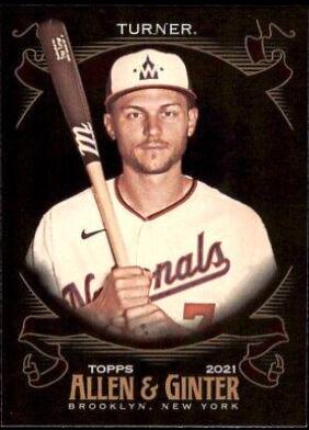 Trea Turner [Mini Black] #185