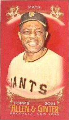Willie Mays [Mini Red] #96