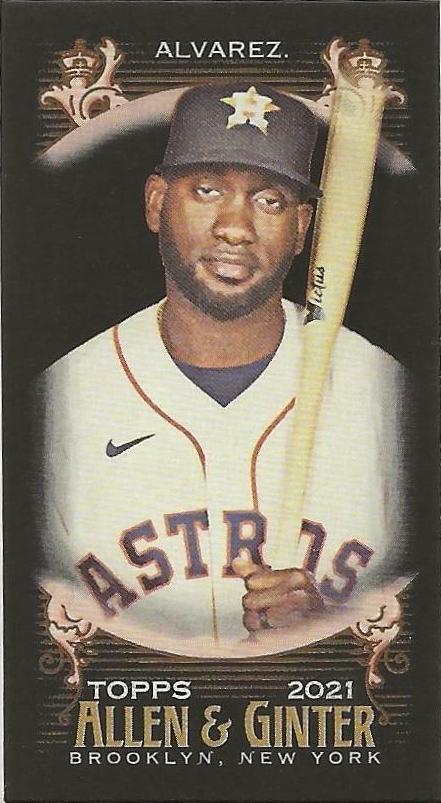 Yordan Alvarez [Mini Black] #331