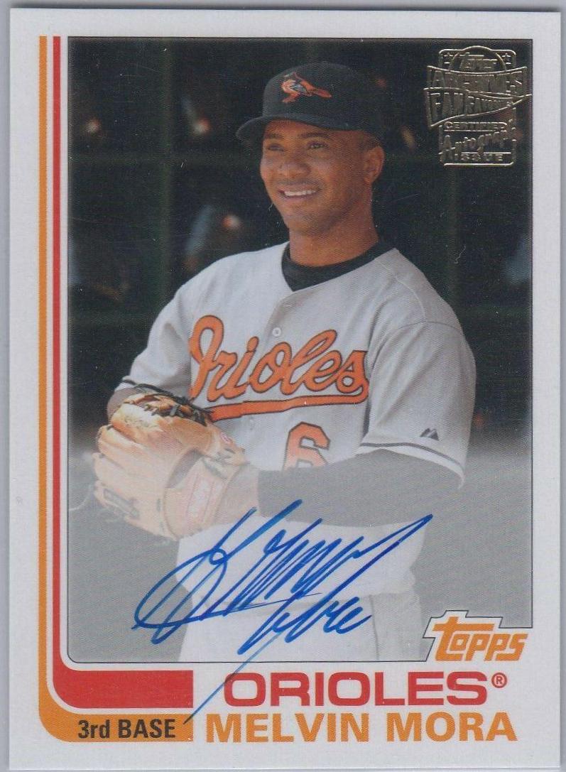 Melvin Mora [Autograph] #FFA-MM