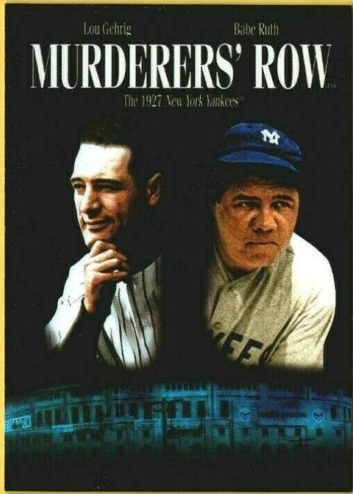 Lou Gehrig and Babe Ruth #MPC-9