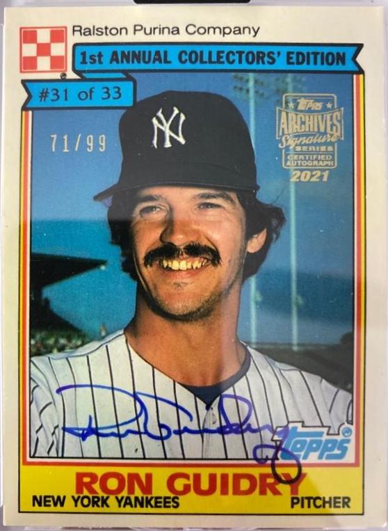 Ron Guidry #31