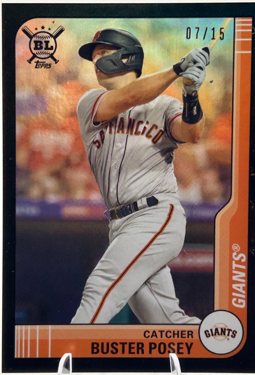 Buster Posey [Black Foil] #228
