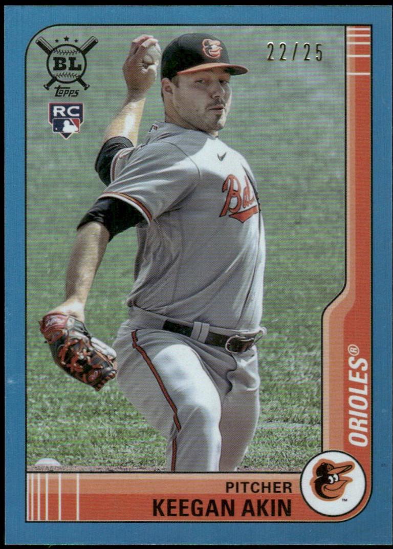 Keegan Akin [Blue Foil] #36