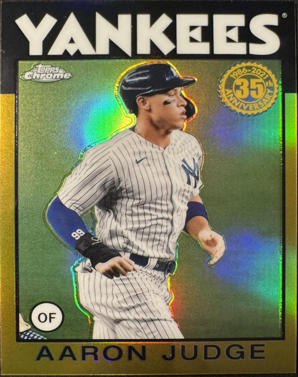Aaron Judge [Gold Refractor] #86BC-1