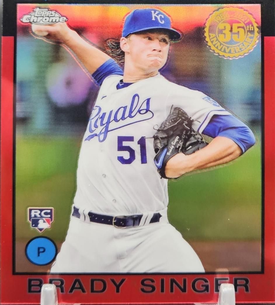 Brady Singer [Red Refractor] #86BC-25