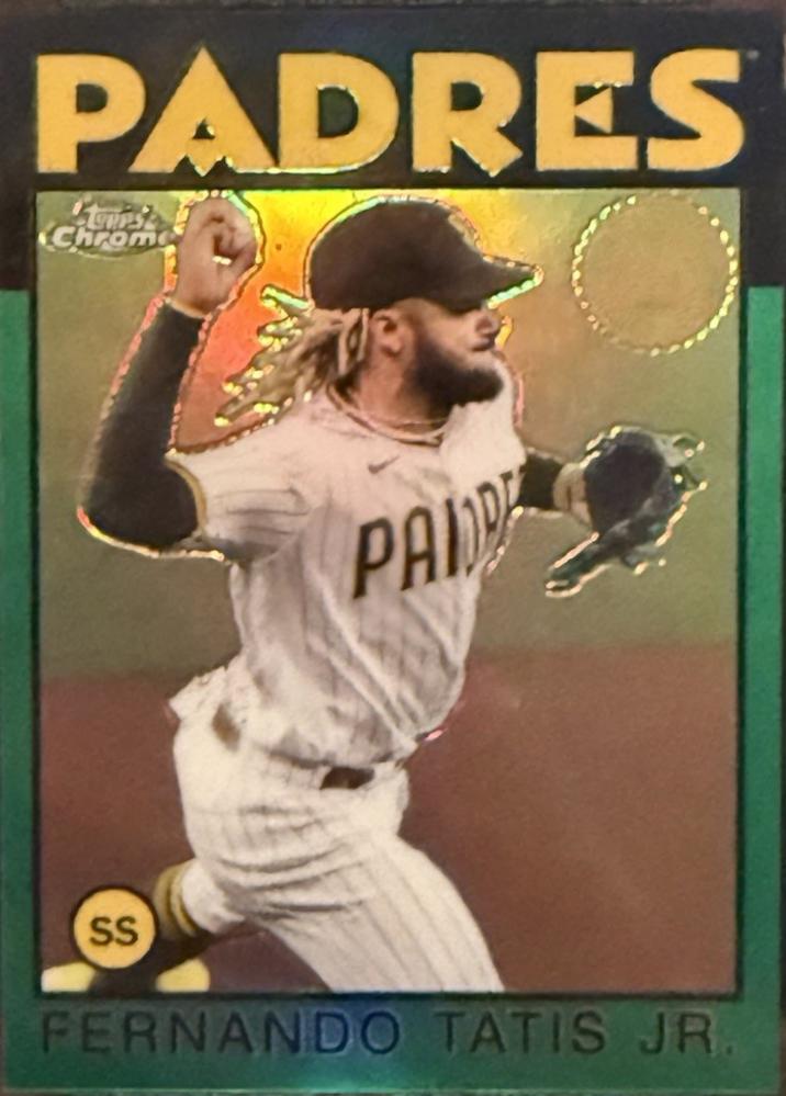 Fernando Tatis Jr. [Green Refractor] #86BC-20