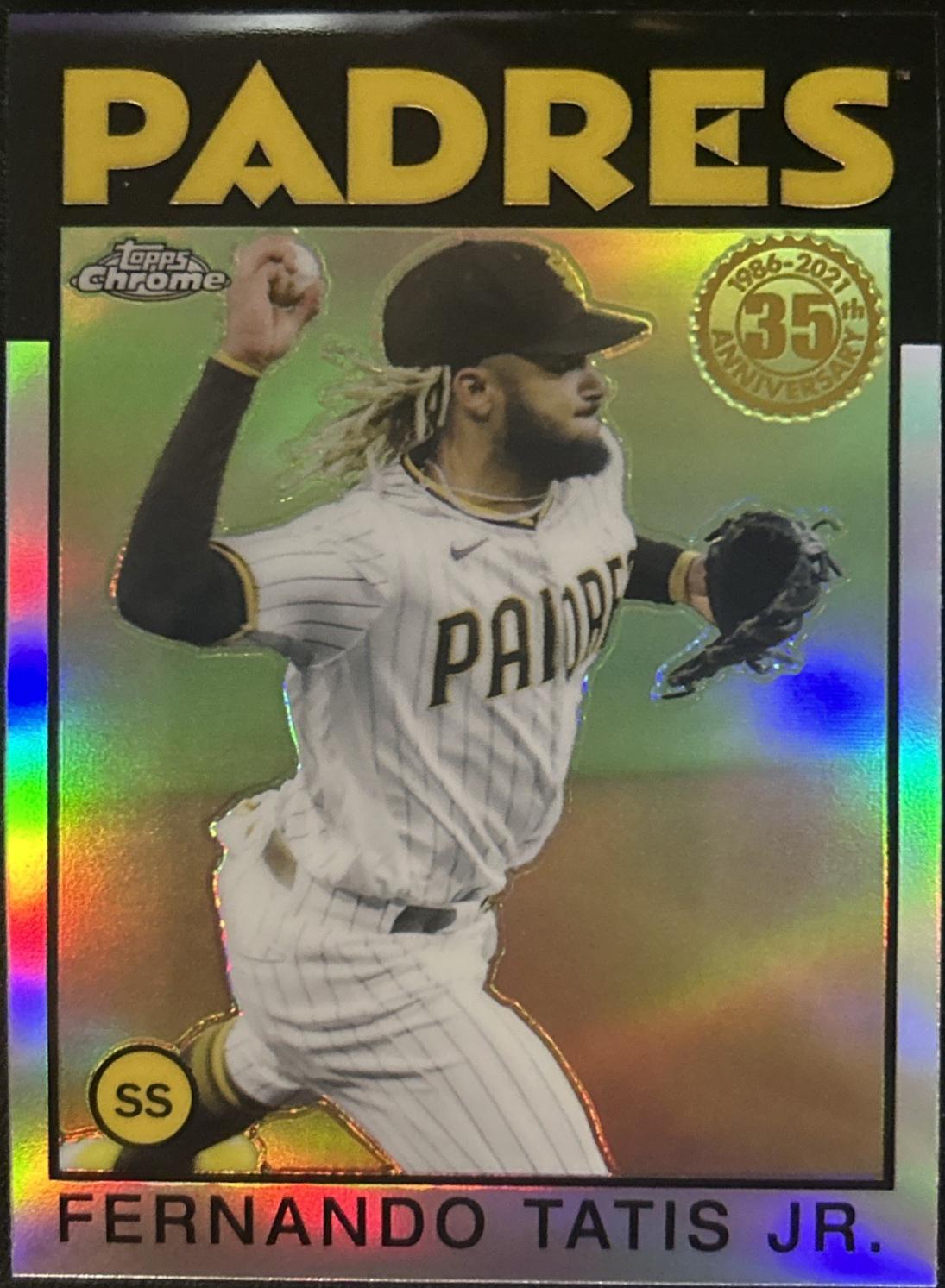 Fernando Tatis Jr. [Orange Refractor] #86BC-20
