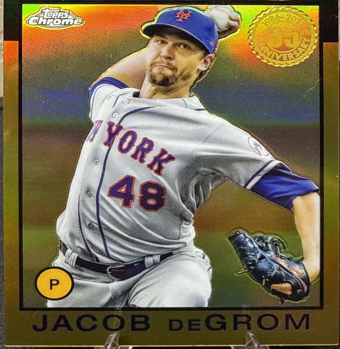 Jacob deGrom [Gold Refractor] #86BC-23