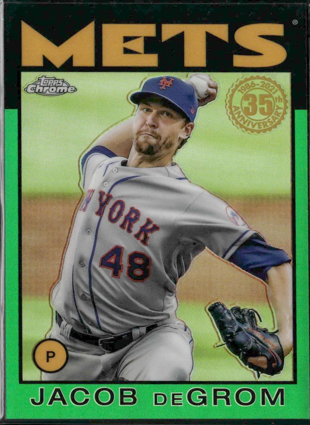 Jacob deGrom [Green Refractor] #86BC-23