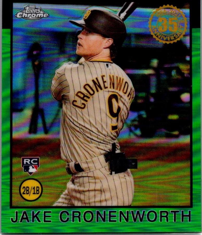 Jake Cronenworth [Green Refractor] #86BC-18