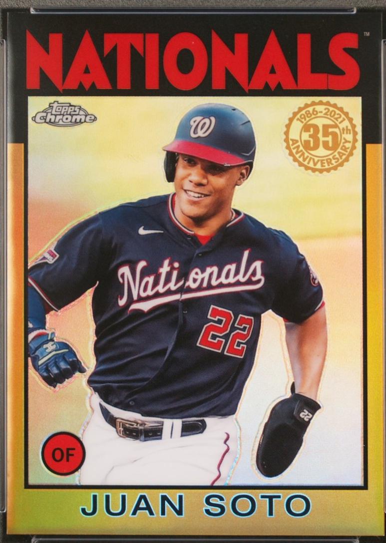 Juan Soto [Gold Refractor] #86BC-4